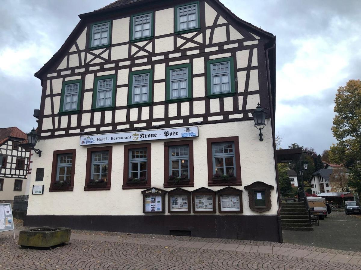 Hotel Krone Post Gersfeld Exteriör bild