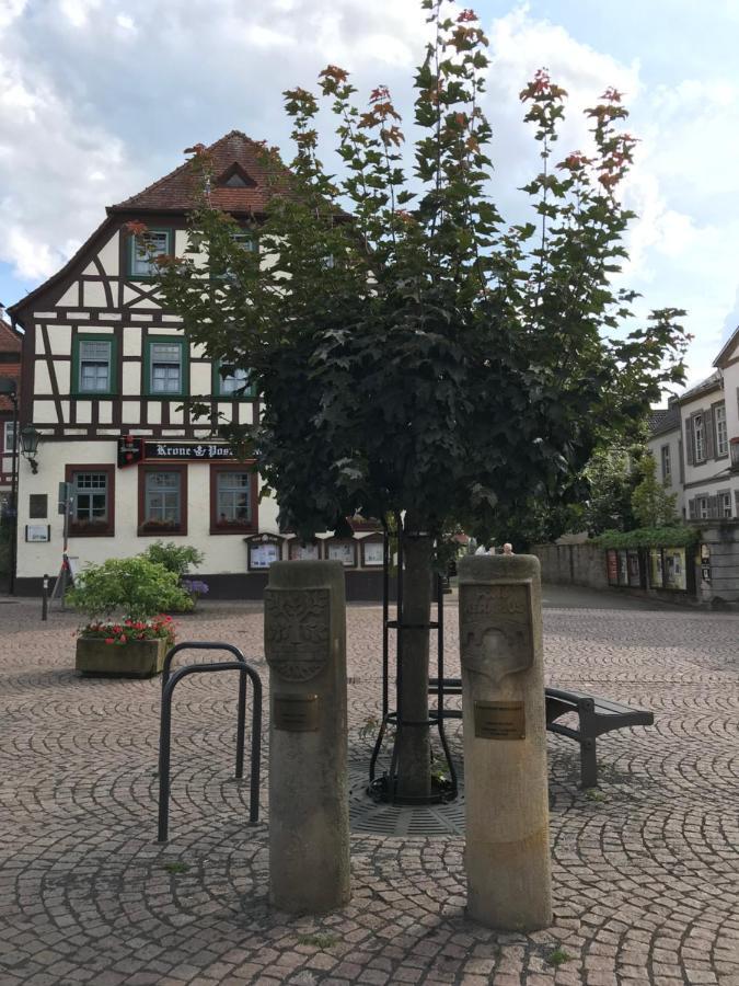 Hotel Krone Post Gersfeld Exteriör bild